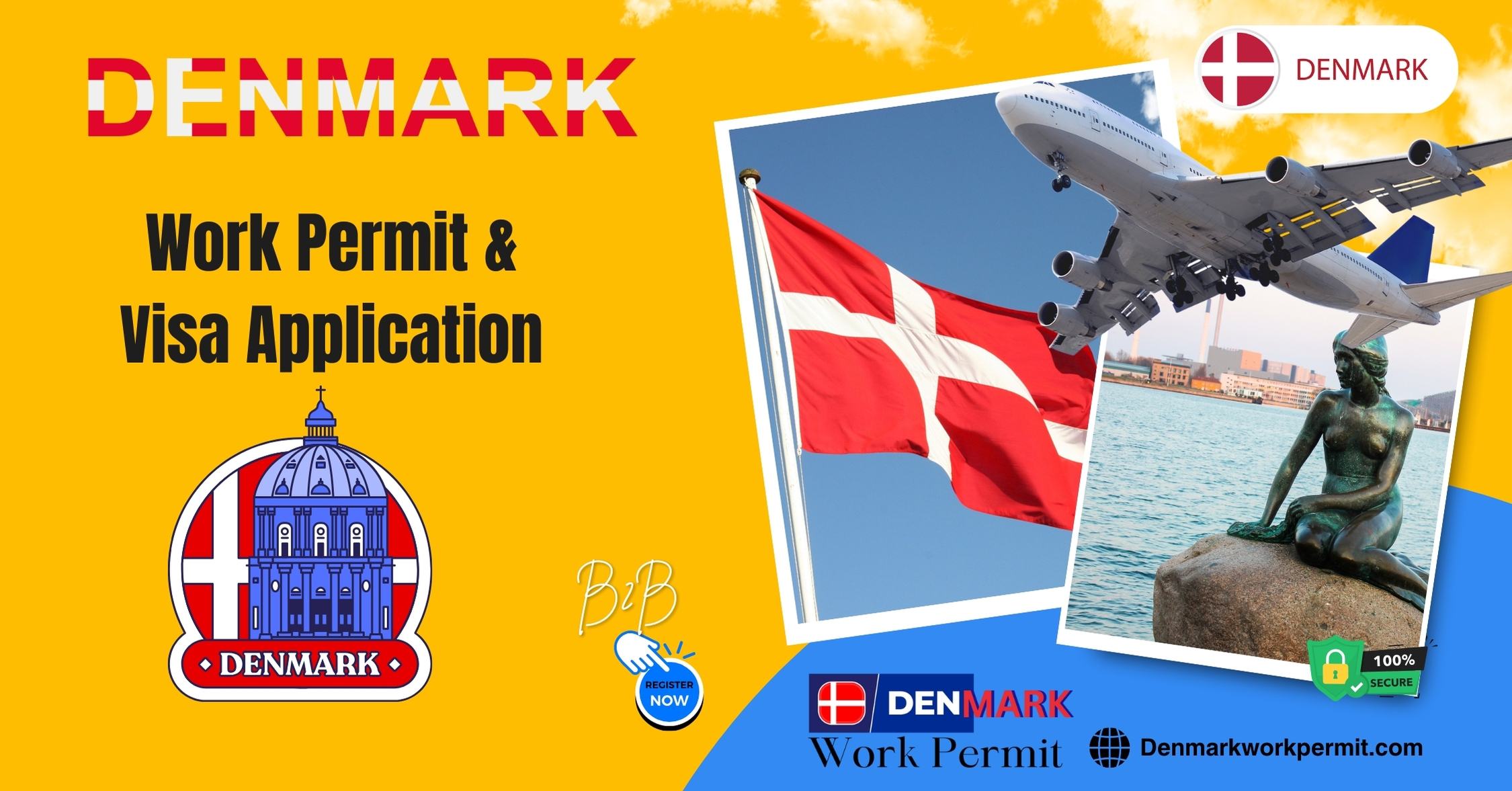 Denmark Work Permit Visa and Business Resident Visa Requirements for Citizens of Argentina